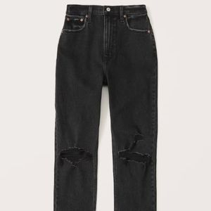 Abercrombie & Fitch Women's Ultra High Rise Ankle Straight Jeans / Size 35